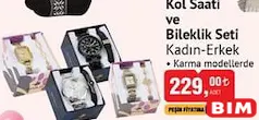 KOL SAATİ VE BİLEKLİK SETİ KADIN-ERKEK
